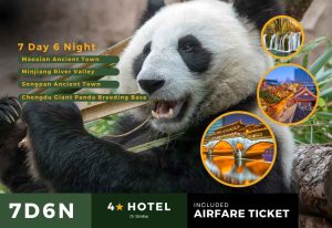 7D6N - CHENGDU & JIUZHAIGOU (CHINA)
